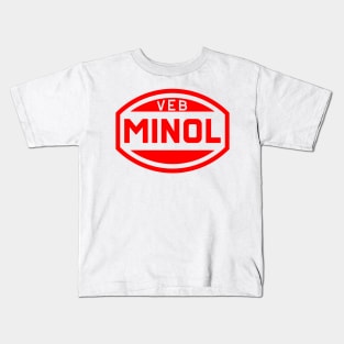 VEB Minol logo (original in 1c) Kids T-Shirt